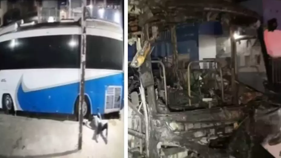 Jalisco accidente incendio transporte turistico