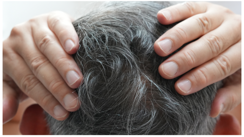 cuida tus canas con un matizador shampoo