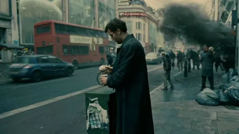Actor Clive owen en “Children of men”.