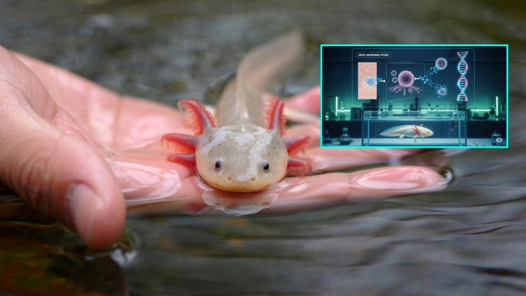 El ajolote mexicano, ¿la clave contra el cáncer y las bacterias más peligrosas?