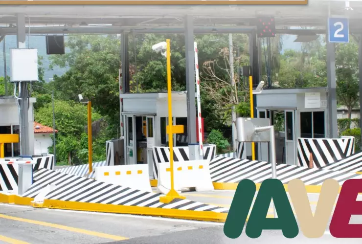 Uso de TAG IAVE en casetas de Mexico