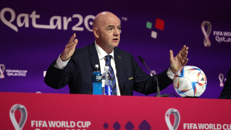 Gianni Infantino, presidente de la FIFA