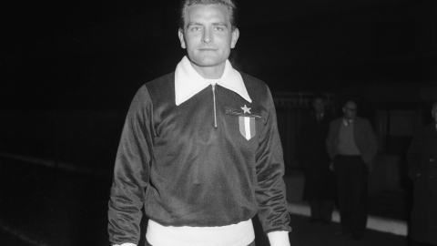Giampiero Boniperti en la Juventus