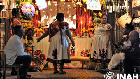 La ofrenda de los Pueblos Originarios de Veracruz