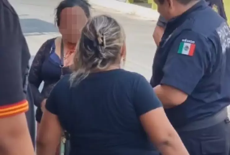 Dos mujeres son detenidas tras protagonizar fuerte pelea en Kanasín