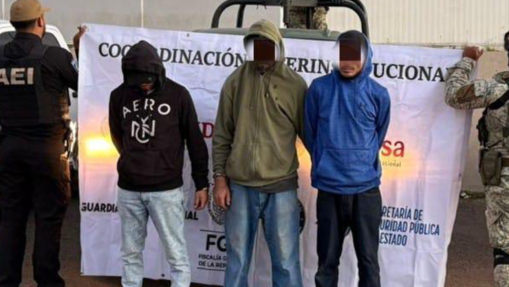 detenidos en Parral