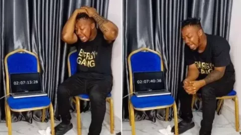 VIDEO Hombre queda ciego por llorar mucho tiempo