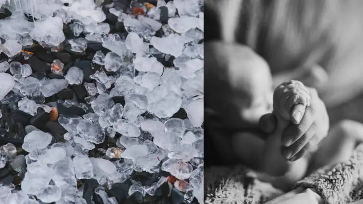 Bola de granizo ocasiona la muerte de bebé de un año