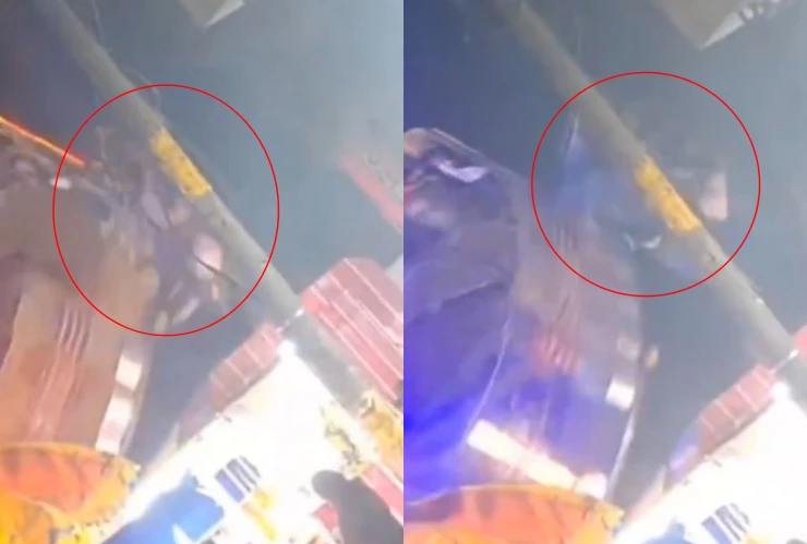 Accidente juego mecánico puebla