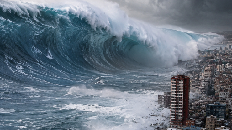 Tsunami del siglo por sismos