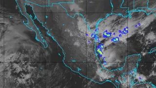VIDEO: Captan desde el espacio monitoreo del Frente Frío No. 16 en Puebla hoy; persiste riesgo de heladas
