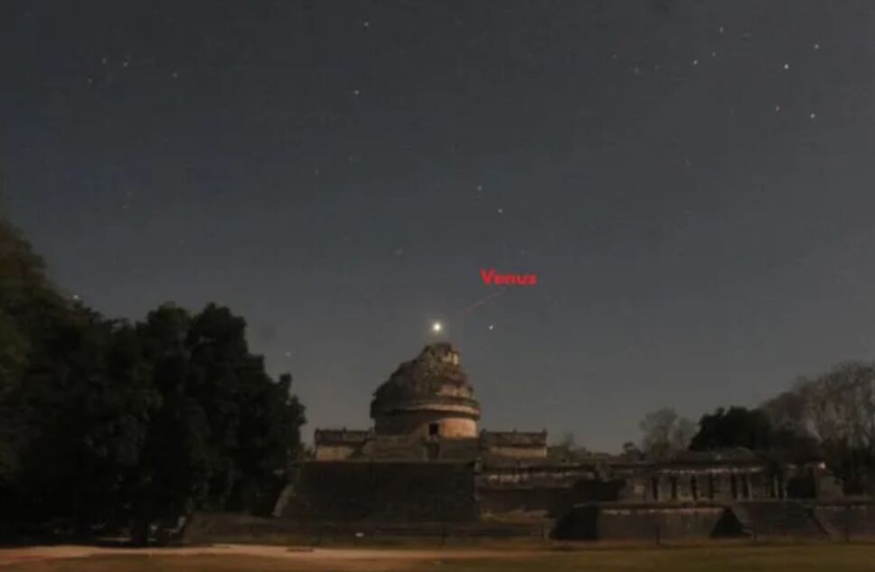 Venus se alineó con el Caracol en Chichen Itza