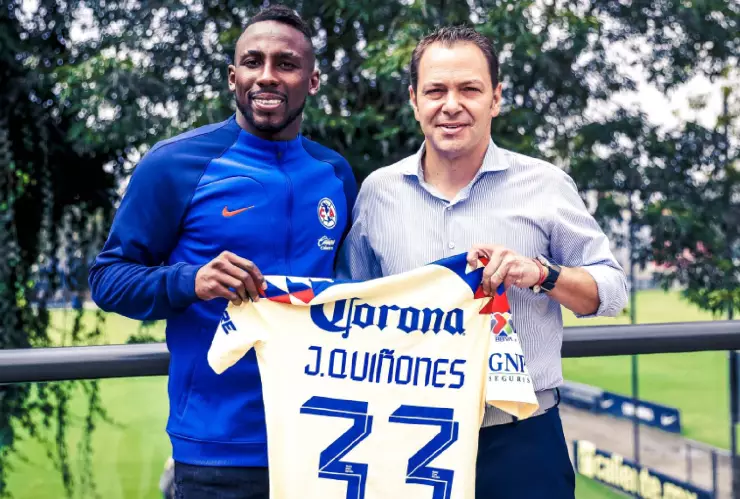 Julián Quiñones: refuerzo de América