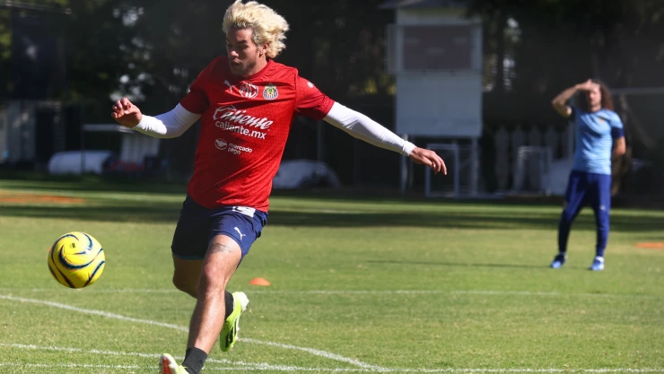 Cade Cowell entrenamiento Chivas