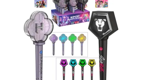 Sticks de HUNTR/X y Saja Boys
