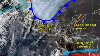Masa de aire polar del Frente Frío No. 17 avanza por México y afectará a estos estados