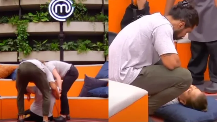 VIDEO | Participante de MasterChef 24/7 se desvanece en presencia de todos; el equipo médico tuvo que intervenir al momento