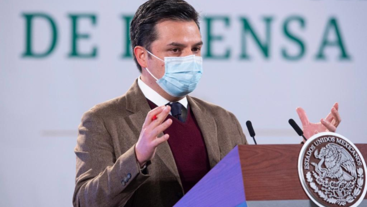 Zoé Robledo, director del IMSS, dijo que en Campeche han vacunado a 9 mil 149 profesores de educación básica.