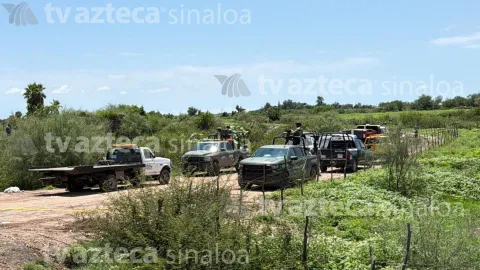 Accidente en un canal de Navolato