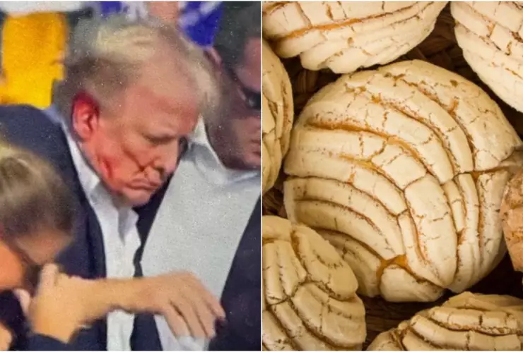 FOTO_ ¡Se salió de control! Crean pan en referencia al atentado contra Trump en México
