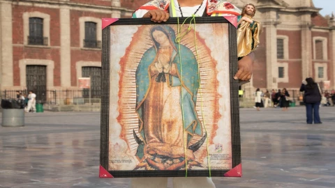 Todos los elementos en la imagen de la Virgen de Guadalupe tienen un significado para la religión católica
