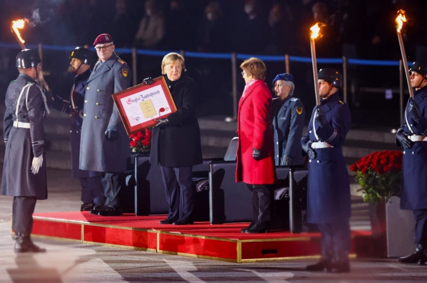Merkel estuvo 16 años al frente de Alemania.