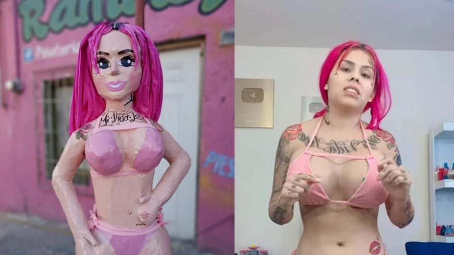 Piñata de Mona y nuevo cuerpazo.