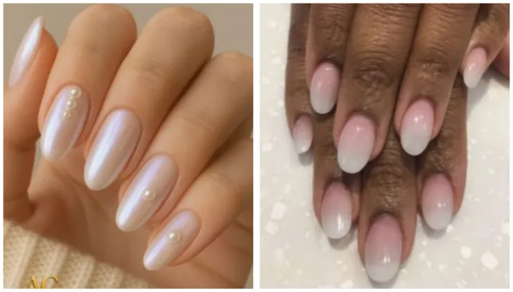 diseño de uñas almendradas