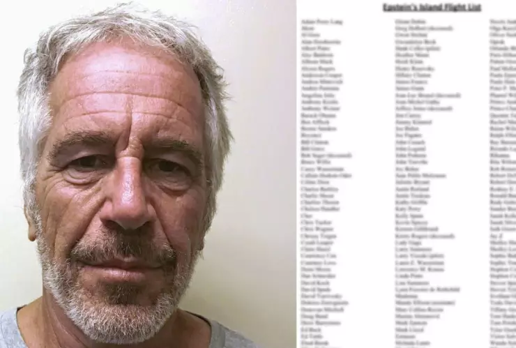 Lista de famosos de Epstein