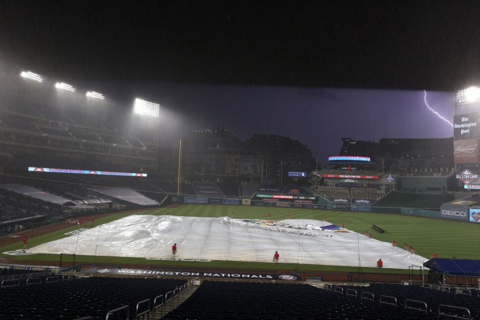 Se suspende el primer partido de las Grandes Ligas: Nationals vs. Yankees