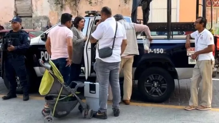 Abandonan a bebé de dos meses en Centro de Veracruz