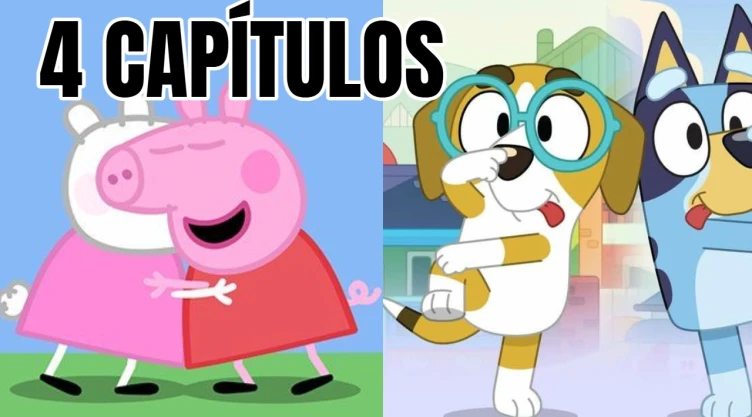 Peppa Pig y Bluey: 4 capítulos que enseñan a los niños la importancia de ayudar a sus amigos