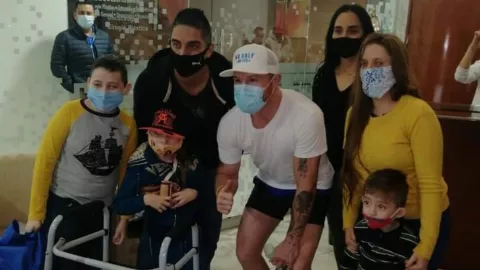 Lupita y el Canelo Álvarez