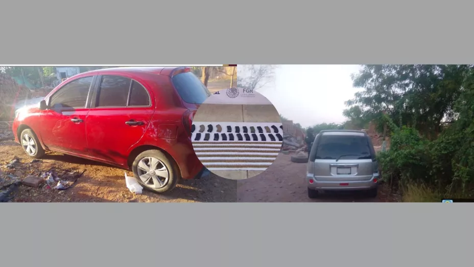 Aseguran equipo táctico y vehículos en la colonia Las Cucas, en Culiacán..jpg