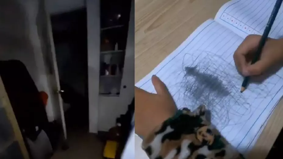 VIDEOS: Familia capta al “Hombre del Sombrero” y viven acechados por él