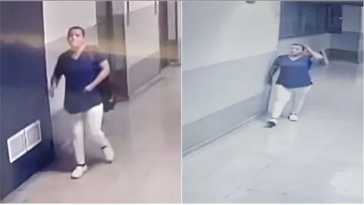 Mujer finge ser enfermera y se roba a un bebé del hospital en una mochila