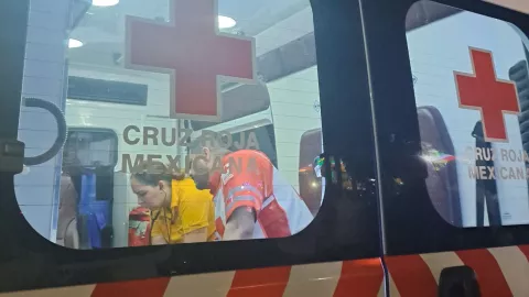Ambulancia de la Cruz Roja Sinaloa