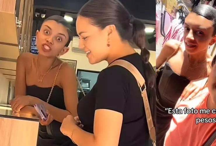 Captan a ‘La Venenito’ cuando cobró por una foto a fan que viajó para conocerla