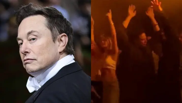¡Sacó los prohibidos! Captan a Elon Musk bailando en un concierto en Los Cabos