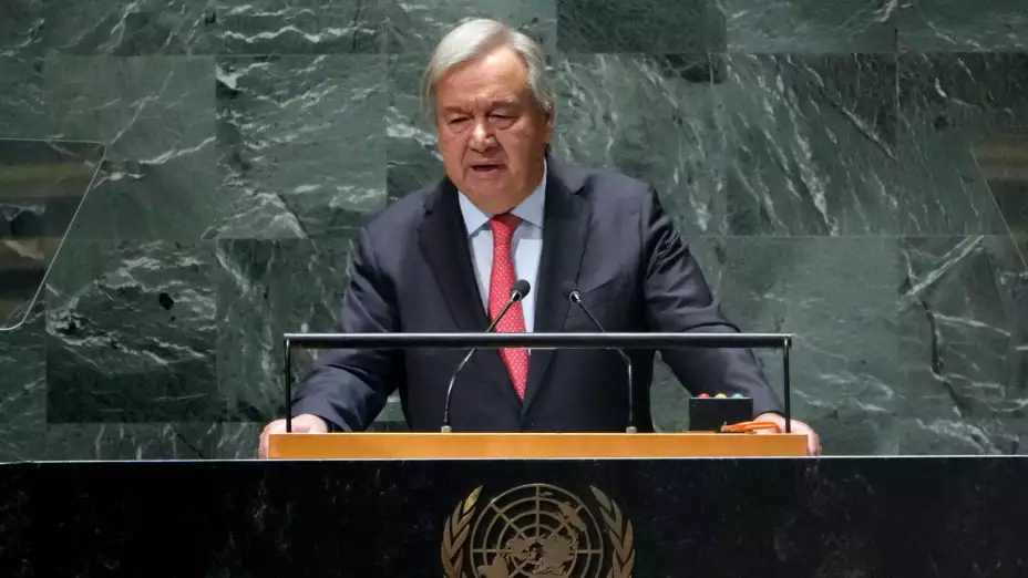 Antonio Guterres, secretario general de la ONU.