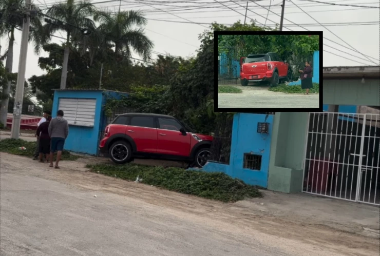 Así fue el FUERTE ACCIDENTE que dejó un auto dentro de casa hoy jueves 8 de enero de 2026