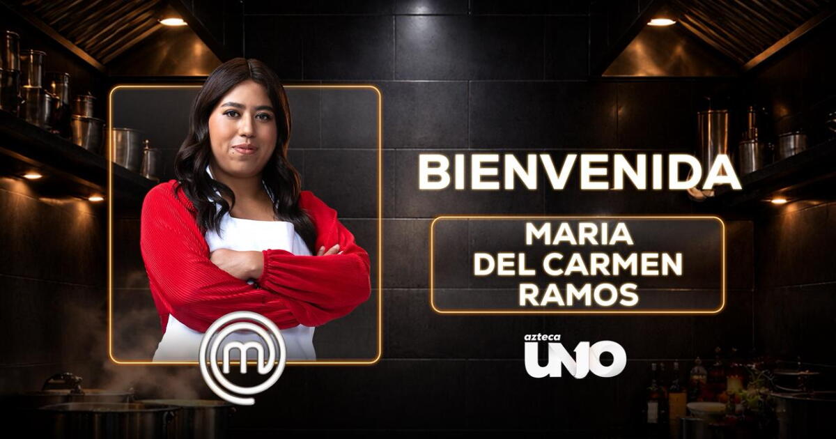 Marida Masterchef Ella es María, conoce a la nueva participante de MasterChef 24/7