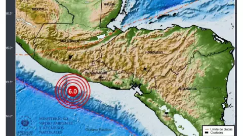 Sismo en El Salvador