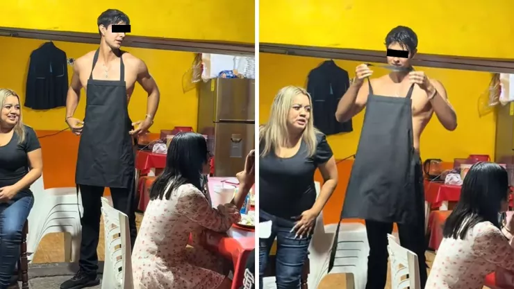 El joven se volvió tendencia por su presencia en redes sociales