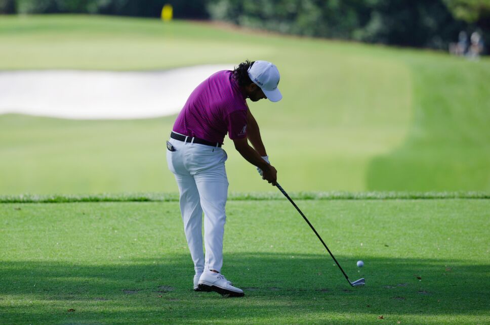 Abraham Ancer está en el segundo lugar del Masters Tournament