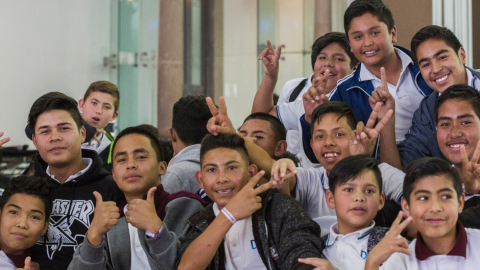 Miles de jóvenes se dieron cita