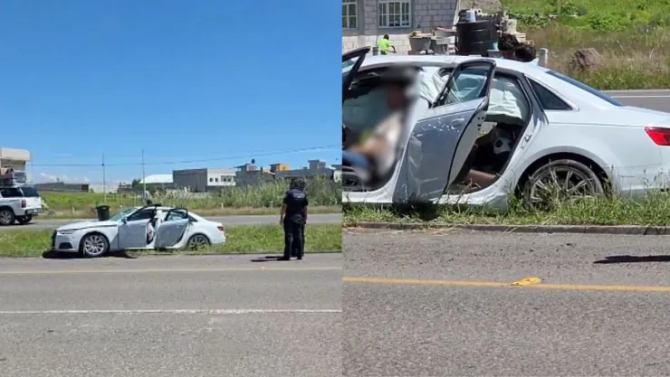 Accidente en la autopista Puebla-Atlixco hoy
