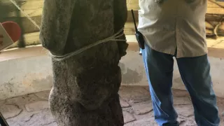 Encuentran figura de ‘Yum Keep’, dios maya de la fertilidad en Yucatán