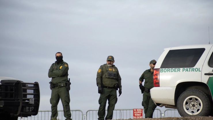 Agentes de la Patrulla Fronteriza en Texas