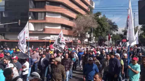 Electricistas realizan manifestaciones hoy 12 de febrero de 2024
